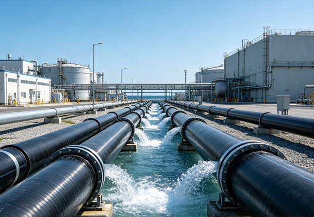 Seawater Desalination · HDPE Water Transmission Pipes