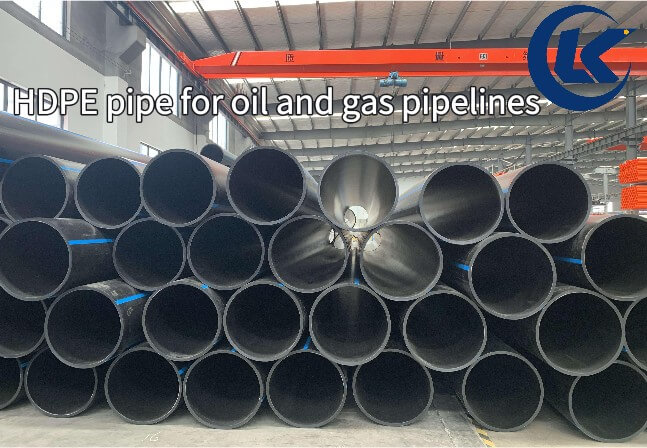 HDPE pipe for oil and gas pipelines