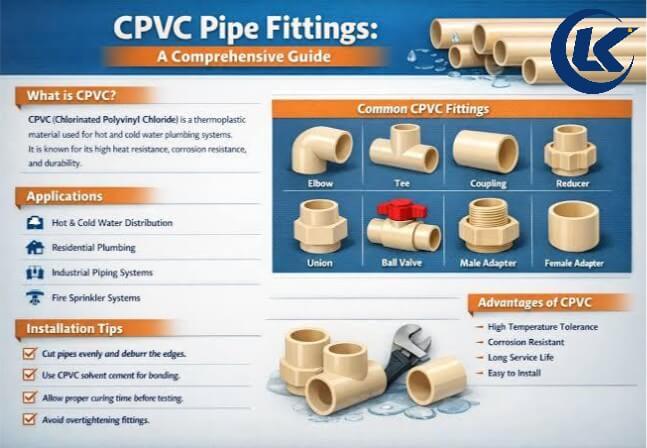 CPVC Pipe Fittings: Types, Standards and How to Choose